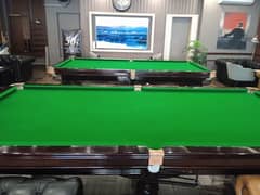 Excellent condition snooker tables for sale on urgent basis