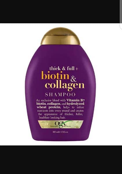 Biotin & collagen 0