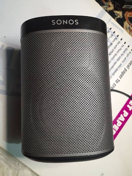 sonos play 1  speaker with  sonos bridge 0