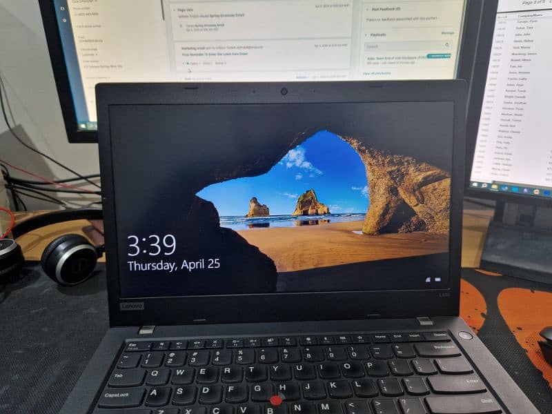 Lenovo ThinkPad i5 8th generation 8gb ram 256 NVME SSD 10