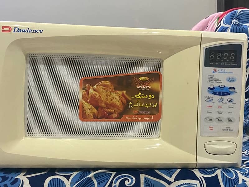 dawlance new microwave just 2 months  used 2