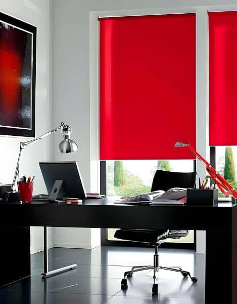 Roller Blinds With Black Out Or Without Black Out 3