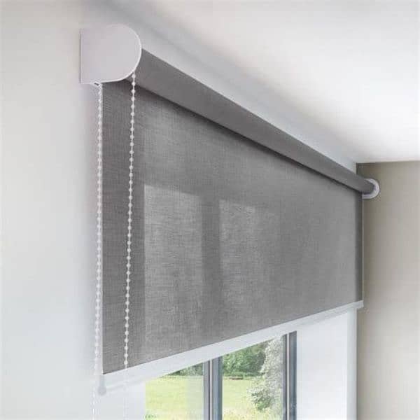 Roller Blinds With Black Out Or Without Black Out 4