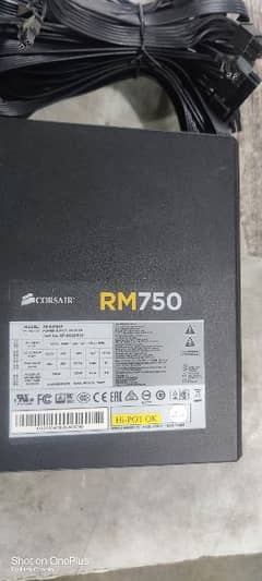 Corsair 80+gold PSU 750watt or 650watt