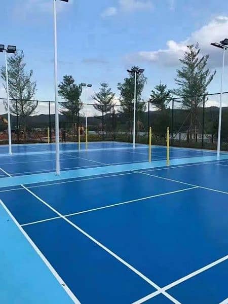 badminton court tennis court squash court padel Court sports pu court 4