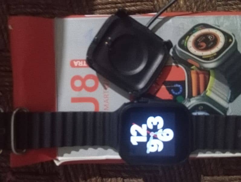 smart watch black colour 1