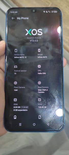 Infinix Note 12 g96 8/10 condition 4