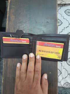 Brand New Pure Leather Wallet For Sale.