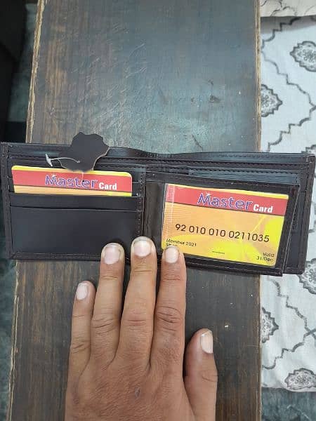 Brand New Pure Leather Wallet For Sale. 0