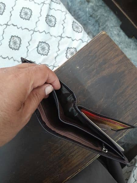 Brand New Pure Leather Wallet For Sale. 3