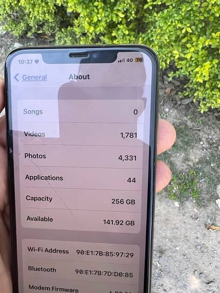 iphone xs max 256GB Official PTA Approved Dual Sim 6