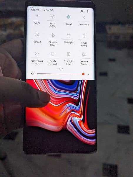 Samsung note 9 with box 2