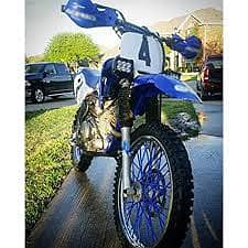 72Pcs 24CM Dark Blue Motorcycle Dirt Bike Spoke Skins Covers Wrap 6