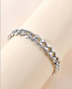 Modern plain chain Bracelet