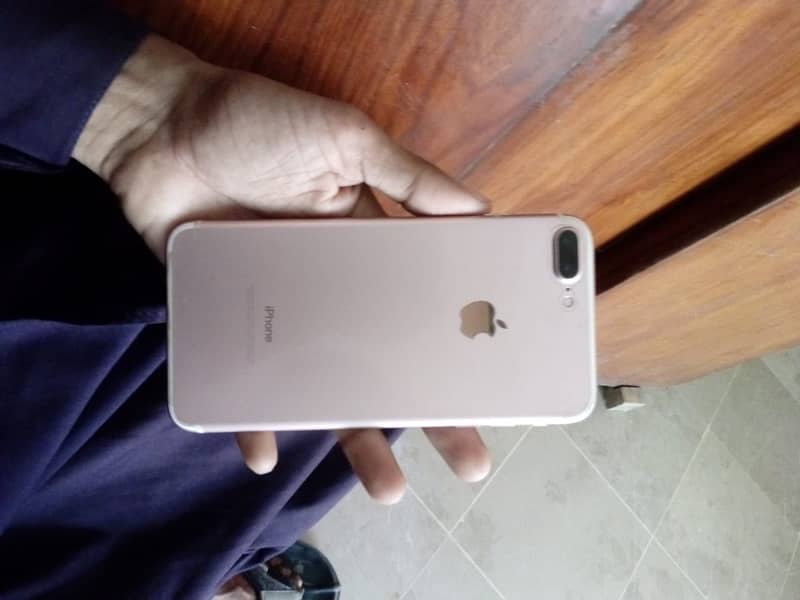 IPhone 7plus for sale PTA proof Battery change 256gb all ok genuine 1