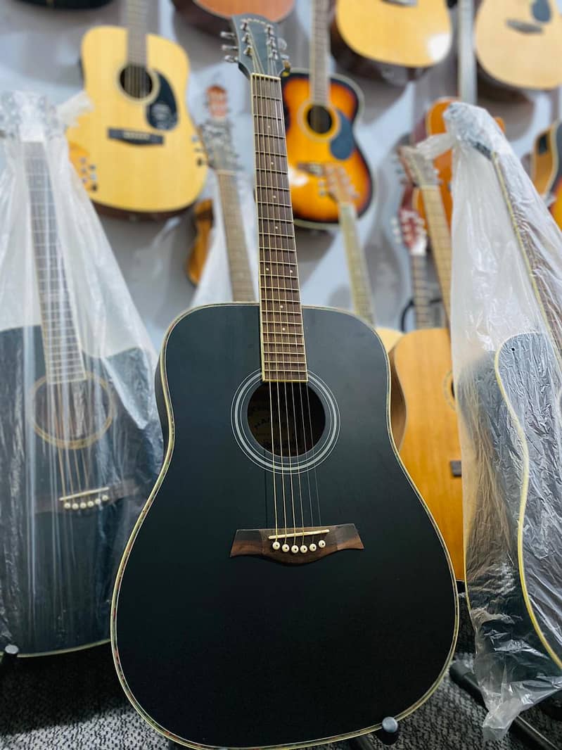 Acoustic bignners Semi electric guitars jumbo medium students size 19