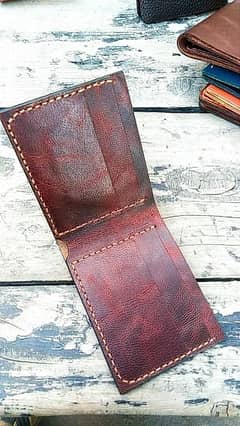 Hand-made leather wallets and goods