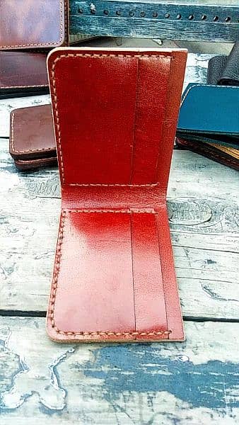 Hand-made leather wallets and Accessories 7