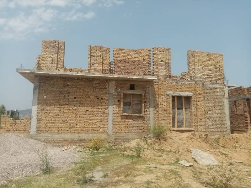 5 Marla Brown Structure House For Sale in Rawalpindi Housing Society C-18 Islamabad. 3