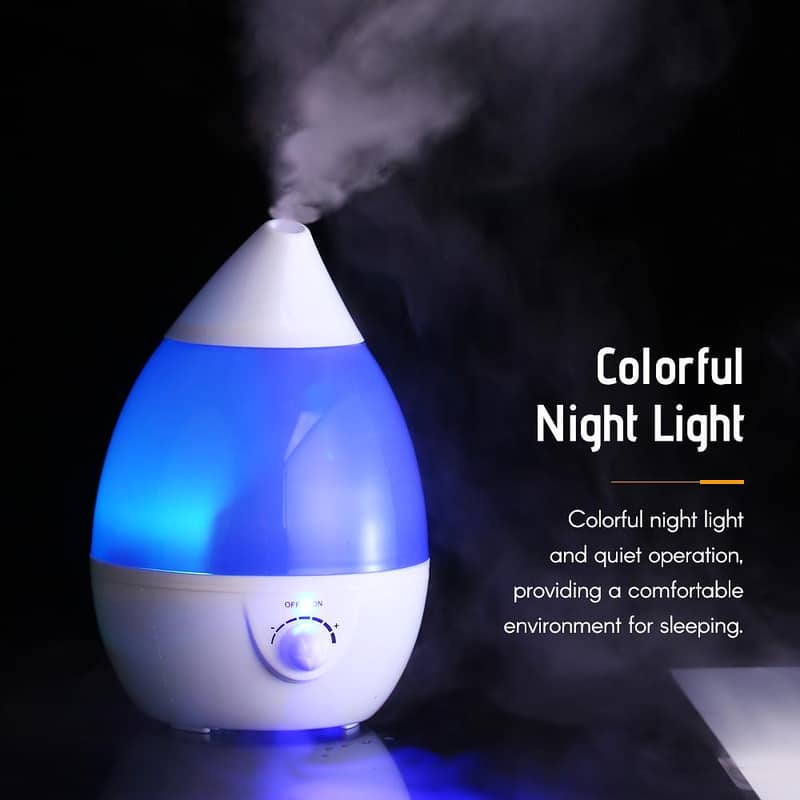 3L Ultrasonic Air Humidifier Air Purifier Mist Maker 0