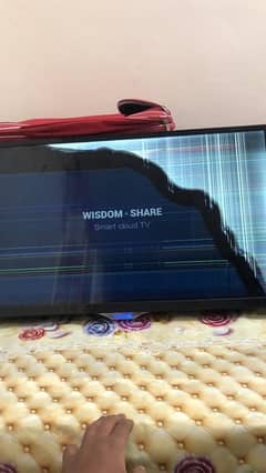 Samsung LCD 32inch android display damaged