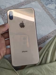 IPhone Xs Max. 512 Gb memory 79 battery health PTA approved Golden 0