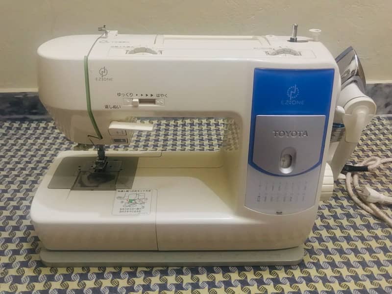 Toyota electric sewing machine | multiple  functions 9
