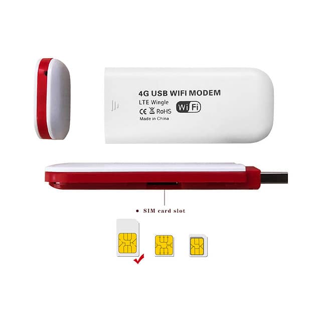 WiFi LTE USB 4G Modem Portable Wireless Dongle 150Mbps (All SIM Card) 9