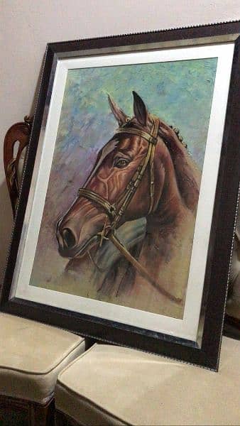 painting of horse self made 2