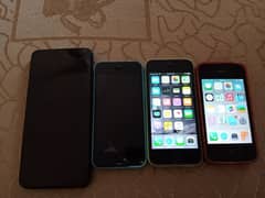 3 Iphones And 1 Android