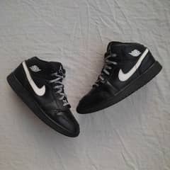 100% Original Nike Air Jordan 1 Retro Mid 'Speckle' Sneakers/Shoes
