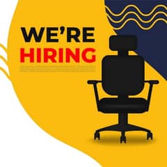 Staff Required Male & Female for HR Management