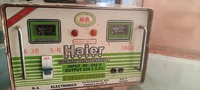 haier  automatic voltage stabilizer 0