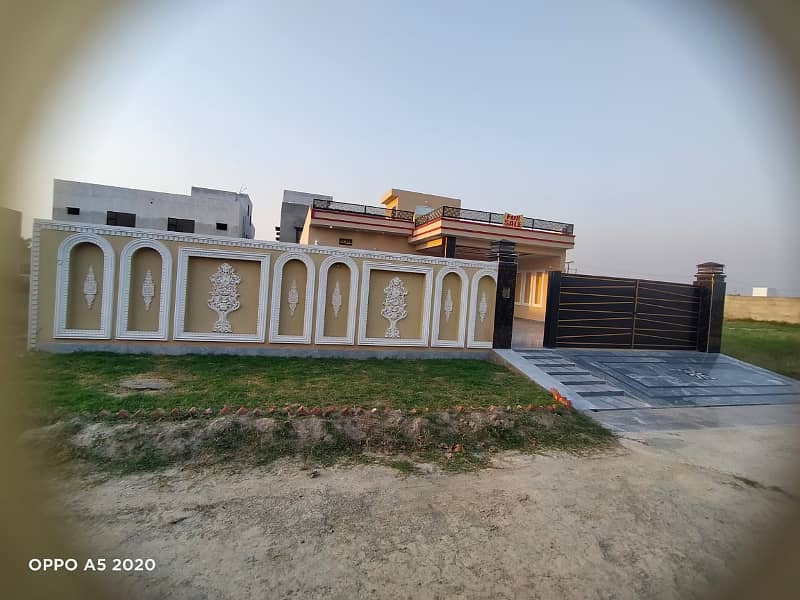 1 Kanal Brand New House For sale in Chinar Bagh Raiwind Road Lahore 26