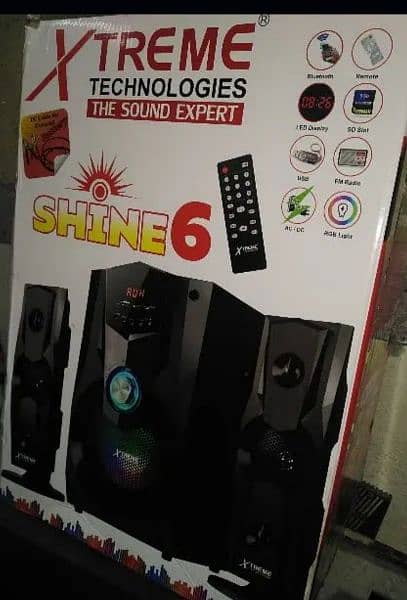 Extreme shine 6 speaker for sale 1