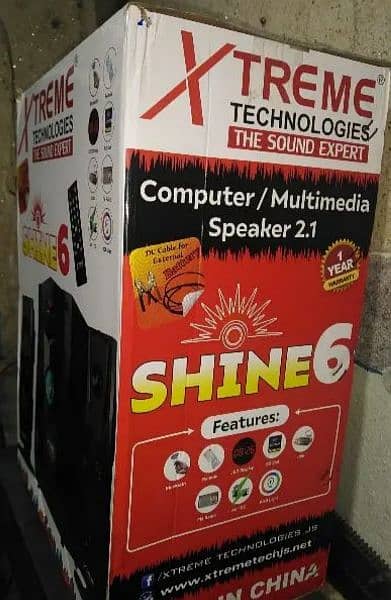 Extreme shine 6 speaker for sale 2