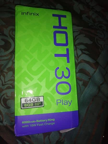 Infinix hot 30 play urgent for sale 7