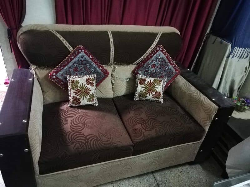 Six Seater Sofa Set and Dining Table with Chairs for sale 2