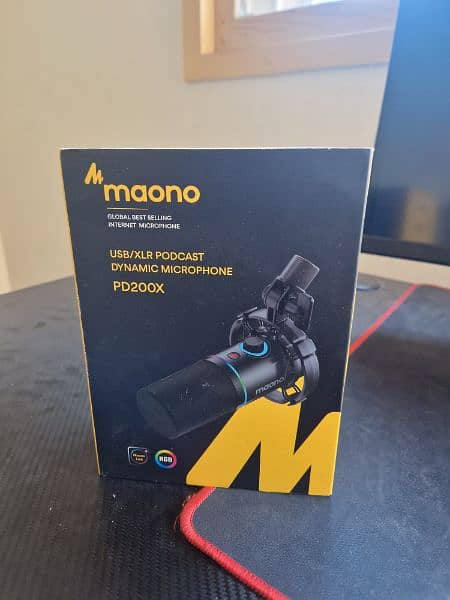 Maono PD 200x Microphone with boom arm 5
