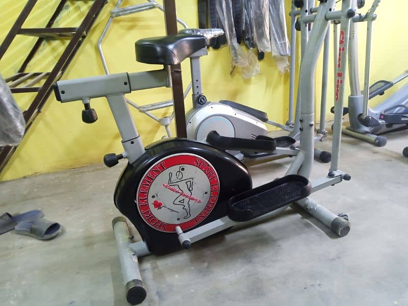 Exercise ( Magnetic Elliptical cross trainer) cycle 1