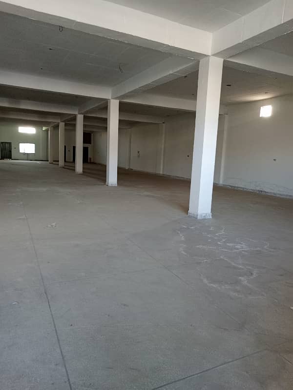 3 Kanal Double Storey Factory Available For Rent. 3