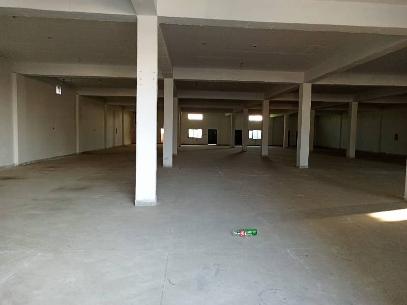 3 Kanal Double Storey Factory Available For Rent. 9