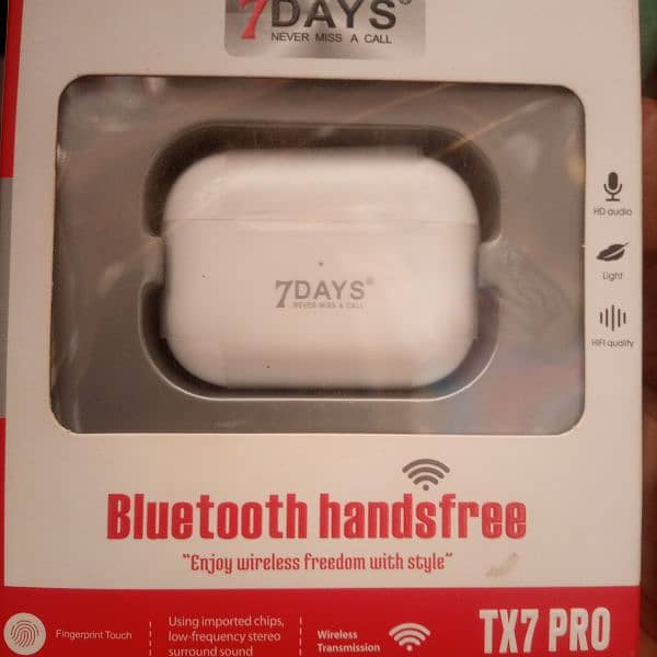 7 days Bluetooth handsfree TX7 pro 0