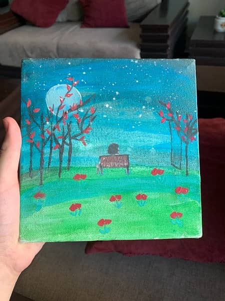 canvas painting 0