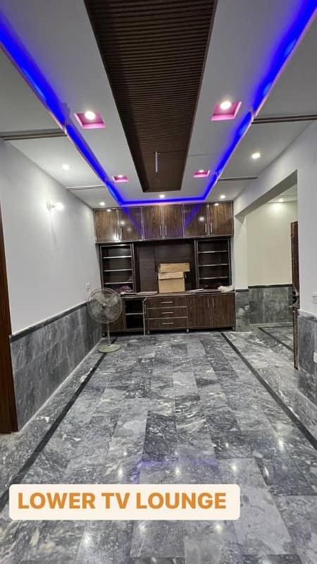 4 Marla Vvip Double Story House, Fully Marble Wood Work 8