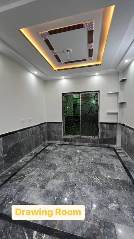 4 Marla Vvip Double Story House, Fully Marble Wood Work 9