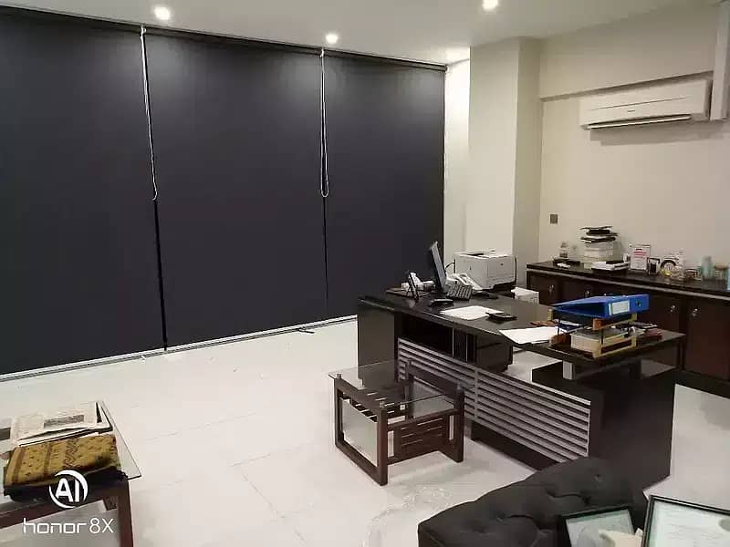remote & wireless control window blind for homes and offices in Lahore 6