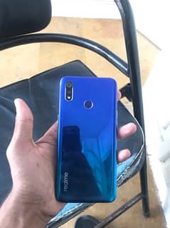 realme 3 3/32 with box  only touch glass break hai exchnge possible 0