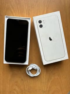 Iphone 11 128gb PTA approved (with Box & charger)