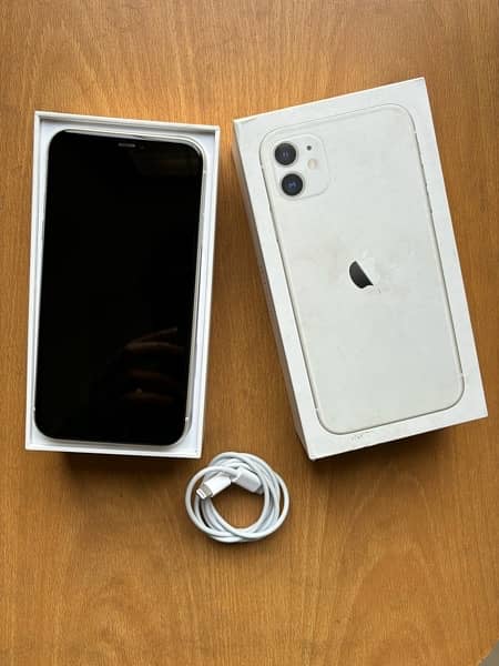 Apple iPhone 11 128gb PTA approved (with Box & charger) 0